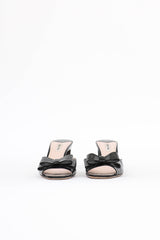 Miu Miu Patent Bow Mule