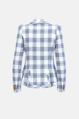 Smythe Plaid Dutchess Blazer