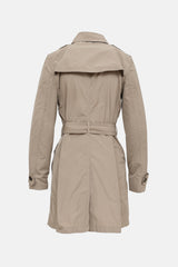 Burberry Brit Double Breasted Trench Coat
