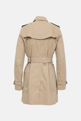 Burberry Short Double Breasted Trench Coat