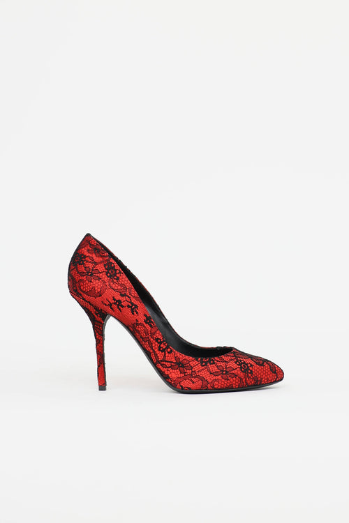 Dolce & Gabbana Lace Pump