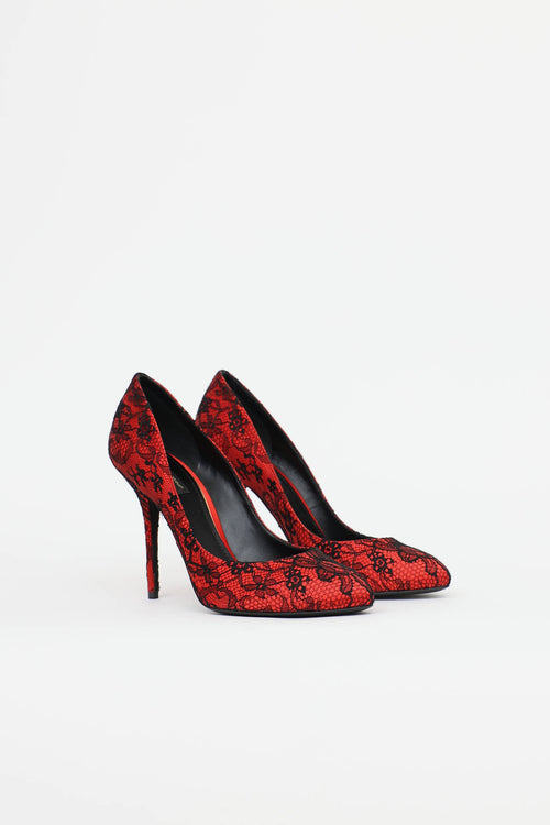 Dolce & Gabbana Lace Pump