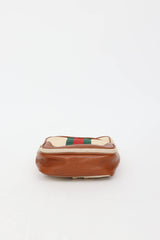 Gucci Canvas Webbed Backpack