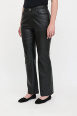 Ralph Lauren Leather Flare Pants