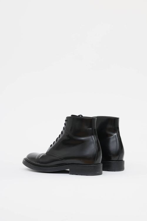 Saint Laurent Lace Up Boot