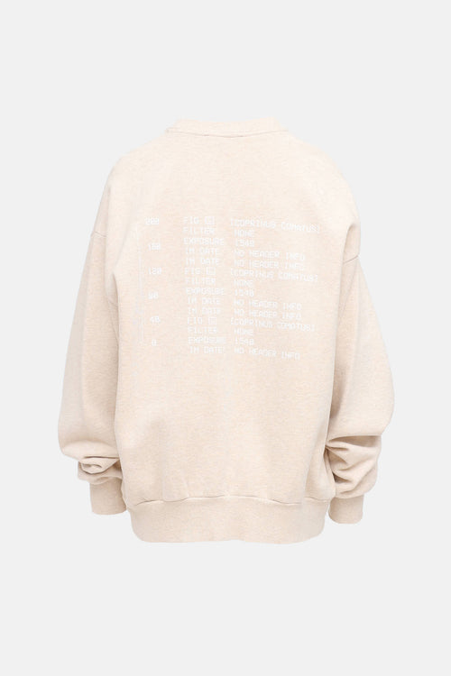 Acne Studios Graphic Print Sweater