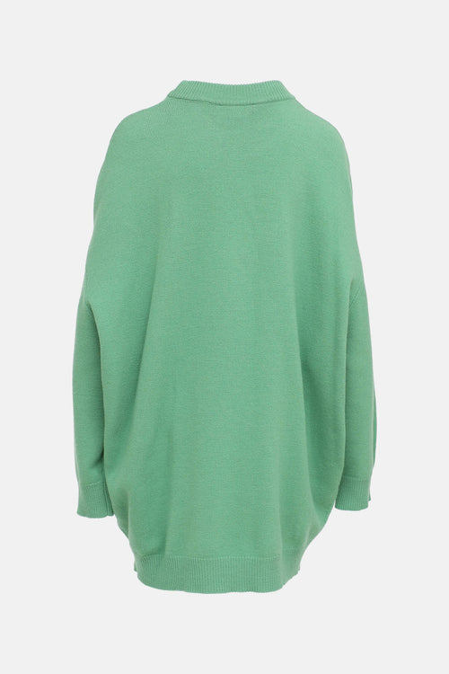 Tibi Knit Crewneck Sweater