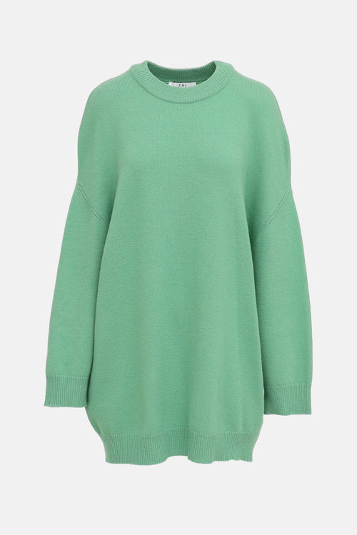 Tibi Knit Crewneck Sweater