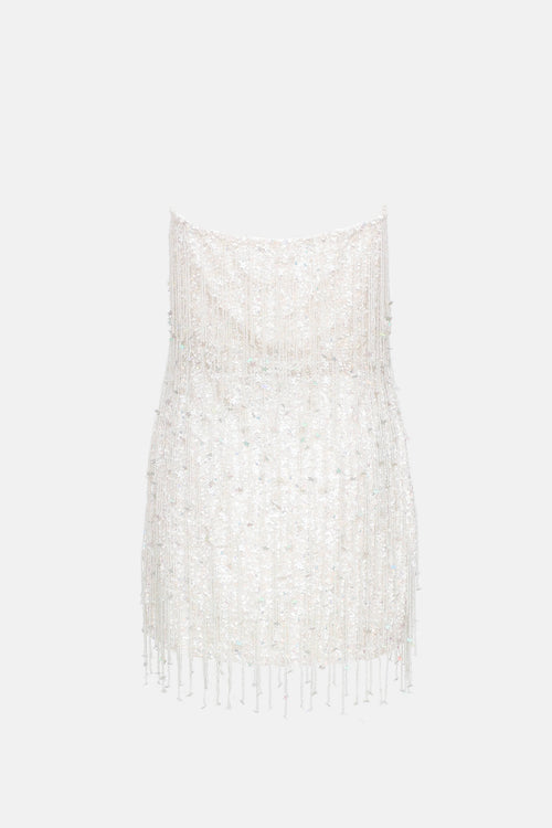 Retrofête Sequin Fringe Dress
