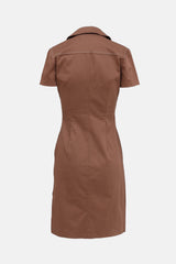 Missoni Brown Lace Up Dress