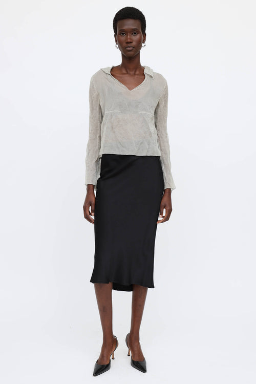Prada Sheer Top