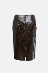 Gucci Patent Leather Skirt