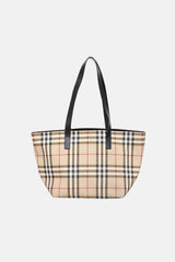 Burberry Vintage House Check Tote Bag