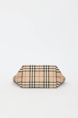 Burberry Vintage House Check Tote Bag