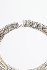 Costin Lazar Sterling Silver Chainmail Necklace