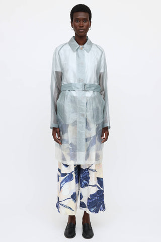 Dries Van Noten Sheer Trench Coat