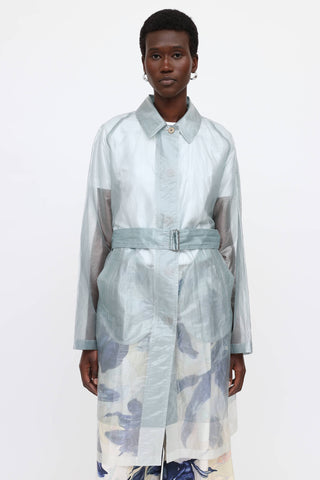 Dries Van Noten Sheer Trench Coat