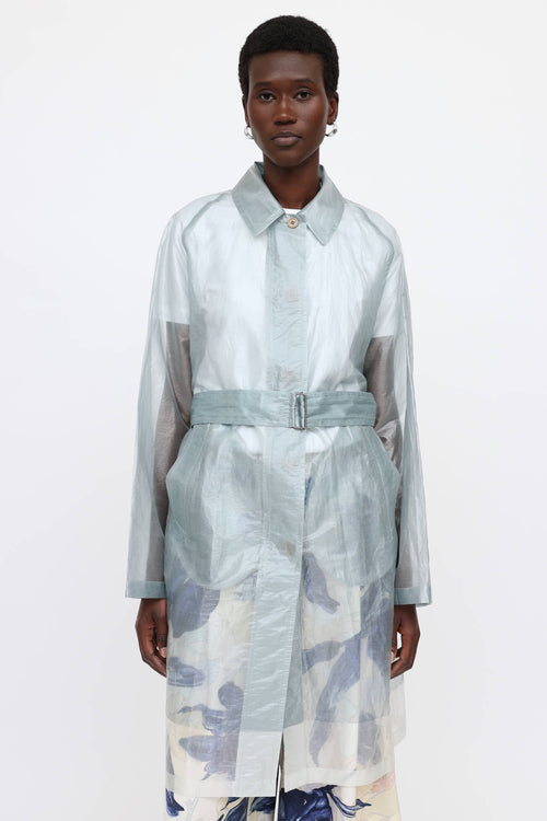 Dries Van Noten Sheer Trench Coat
