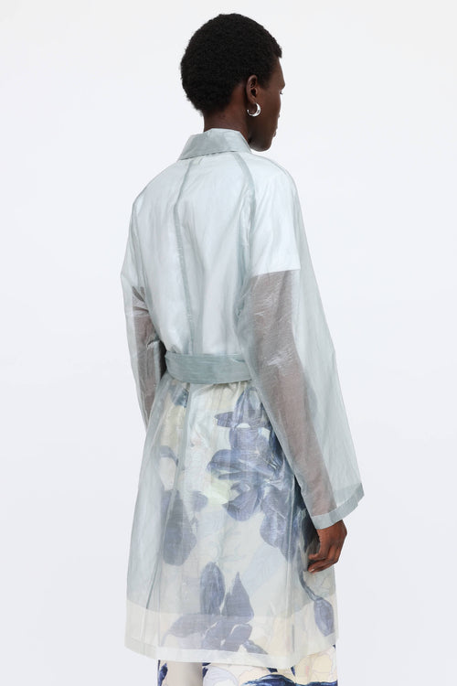 Dries Van Noten Sheer Trench Coat