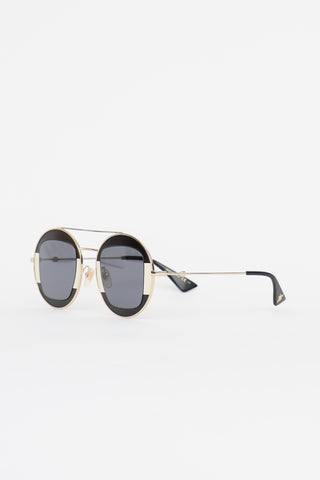 Gucci Round GG0105S Sunglasses