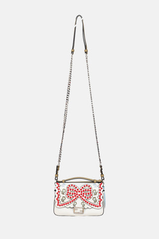 Fendi Studded Double Baguette Bag