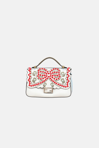 Fendi Studded Double Baguette Bag