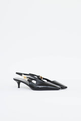 Versace Patent Medusa 95 Kitten Heel