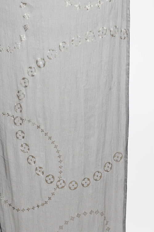 Louis Vuitton Sheer Monogram Scarf
