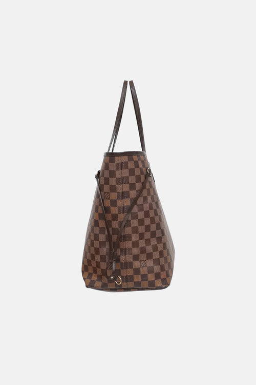 Louis Vuitton 2015 Damier Ebene Neverfull GM Bag