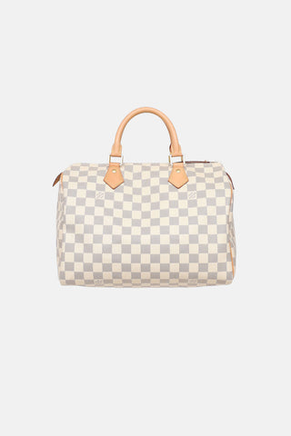 Louis Vuitton 2017  Damier Azur Speedy 30 Bag