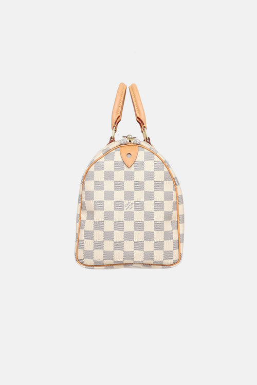 Louis Vuitton 2017  Damier Azur Speedy 30 Bag