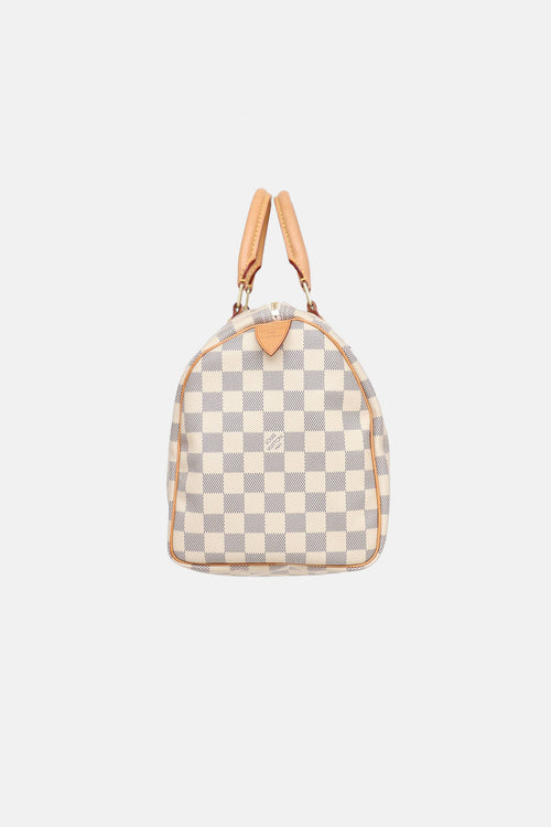 Louis Vuitton 2017  Damier Azur Speedy 30 Bag