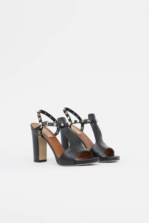 Valentino Rockstud Block Heel