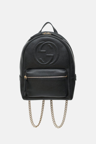 Gucci Leather Soho Backpack