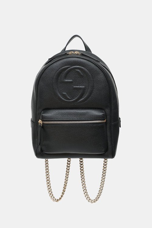 Gucci Leather Soho Backpack