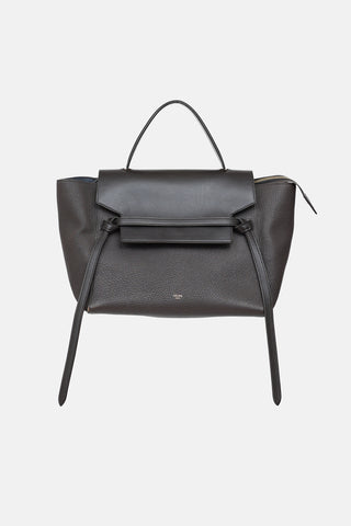 Celine Grained Leather Mini Belt Bag