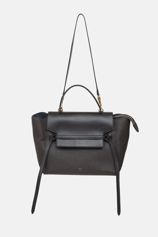 Celine Grained Leather Mini Belt Bag