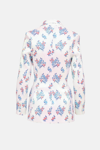 Area Floral Blazer