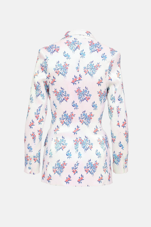 Area Floral Blazer