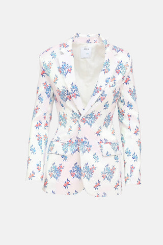 Area Floral Blazer