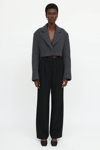 System Cropped Blazer