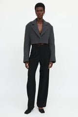 System Cropped Blazer