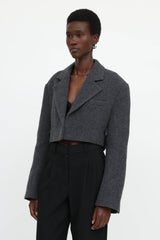 System Cropped Blazer