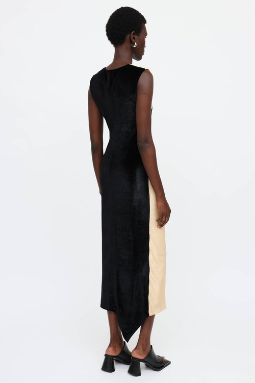 Loewe Velvet Print Dress