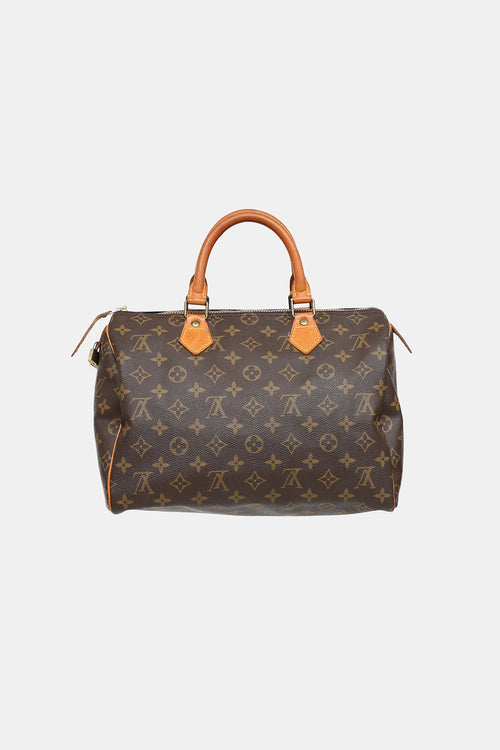 Louis Vuitton 1985 Monogram Speedy 30 Bag