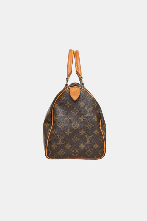Louis Vuitton 1986 Monogram Speedy 30 Bag