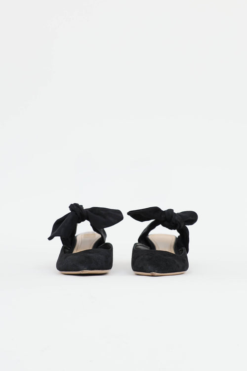 The Row Suede Coco Mule