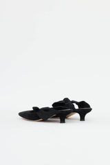The Row Suede Coco Mule