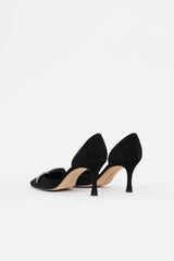 Manolo Blahnik D'Orsay Bow Pump