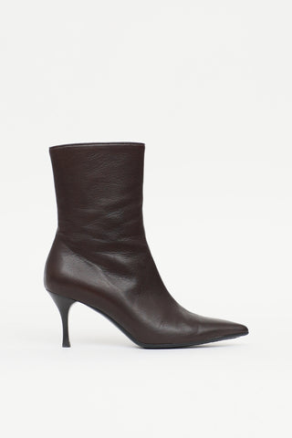 Gucci Leather Ankle Boot